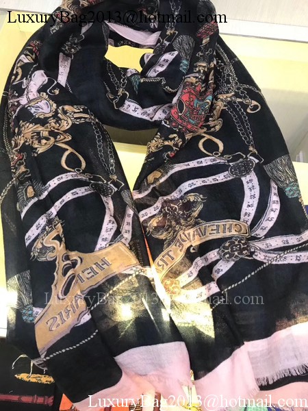 Hermes Scarf H2839 Black