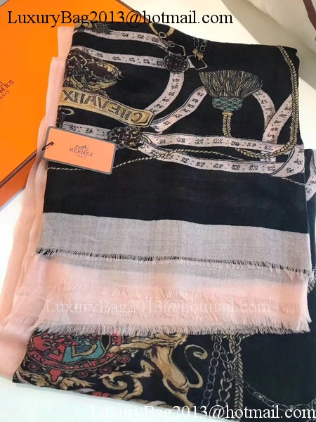 Hermes Scarf H2839 Black