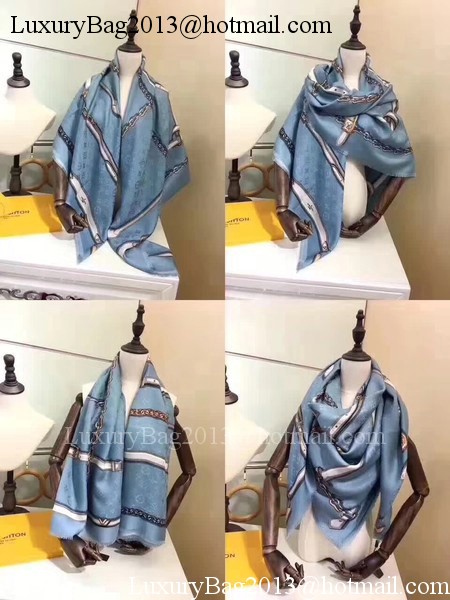 Louis Vuitton Scarf A3256 Blue