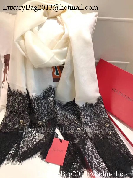 Valentino Scarf V2942 OffWhite