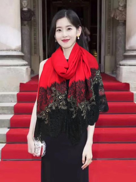 Valentino Scarf V2942 Red