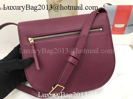 Celine Compact Trotteur Bag Calfskin Leather C1269 Wine