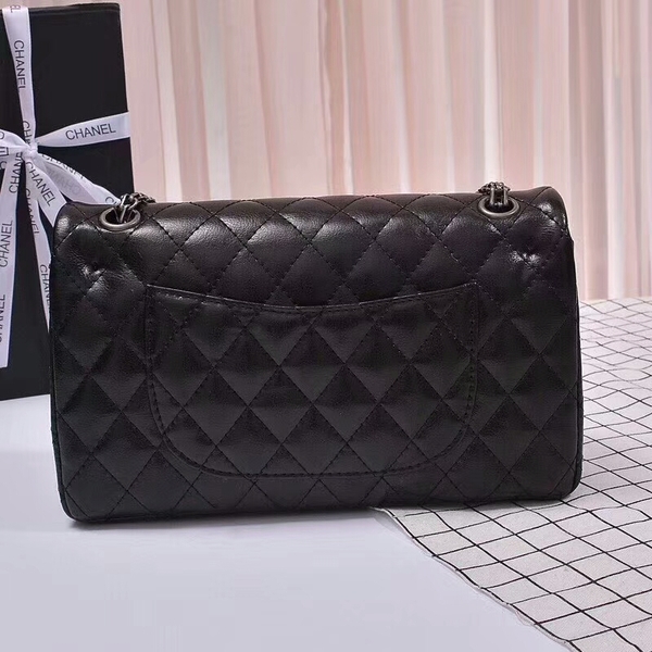 Chanel 2.55 Series Bags Sheepskin B56987 Black