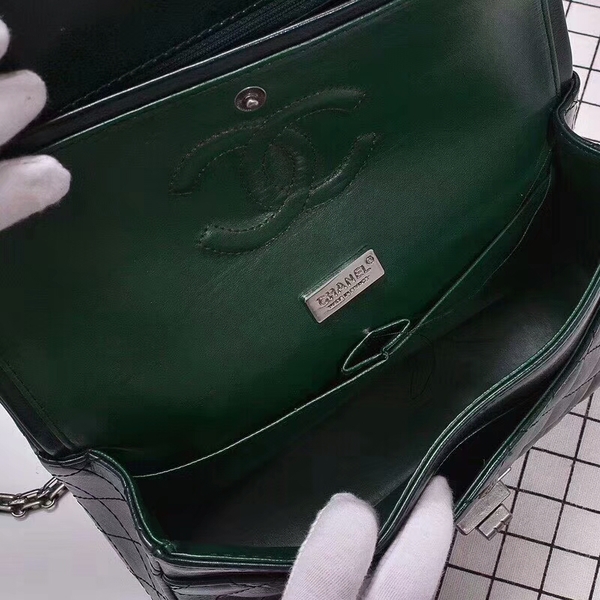 Chanel 2.55 Series Bags Sheepskin B56987 Green