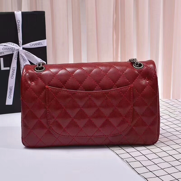 Chanel 2.55 Series Bags Sheepskin B56987 Red