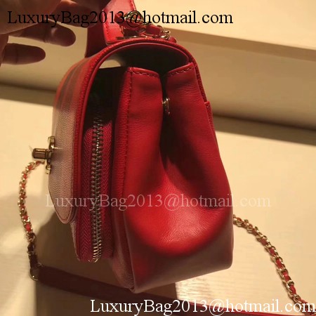 Chanel Classic Flap Bag Original Leather CHA3269 Red