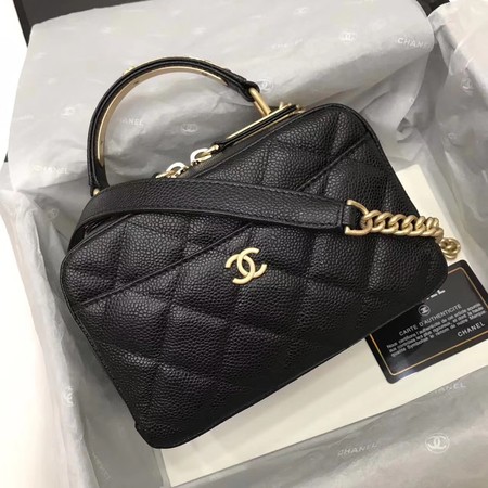 Chanel Shoulder Bag Original Leather A91907 Black