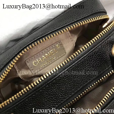 Chanel Shoulder Bag Original Leather A91907 Black