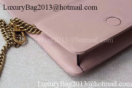 Gucci GG Marmont Animal Studs mini Bag 488426 Pink