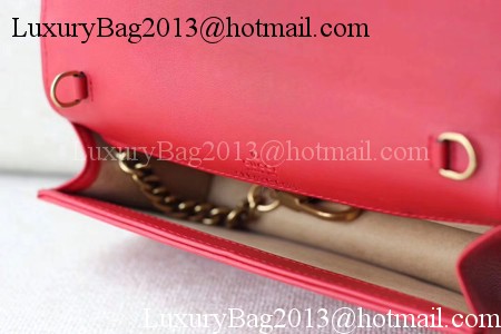 Gucci GG Marmont Animal Studs mini Bag 488426 Red