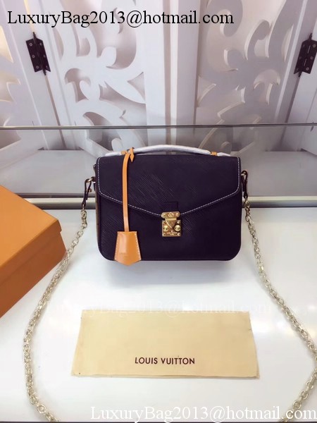 Louis Vuitton Epi Leather POCHETTE METIS M40780 Black