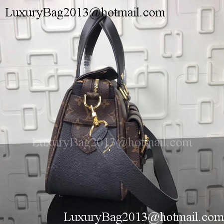 Louis Vuitton Monogram Canvas MANHATTAN Bag M43482 Black