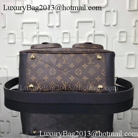 Louis Vuitton Monogram Canvas MANHATTAN Bag M43482 Black