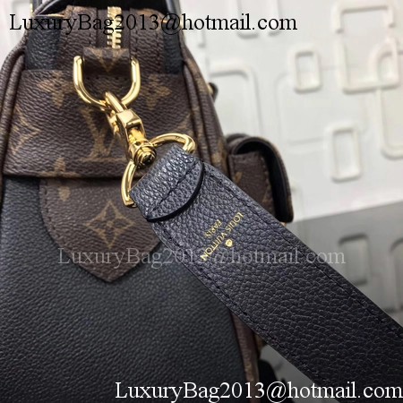 Louis Vuitton Monogram Canvas MANHATTAN Bag M43482 Black