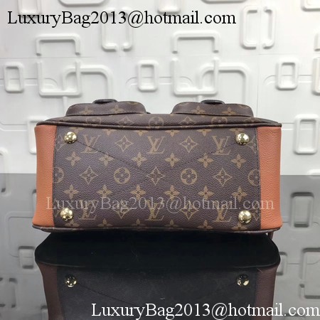 Louis Vuitton Monogram Canvas MANHATTAN Bag M43482 Brown