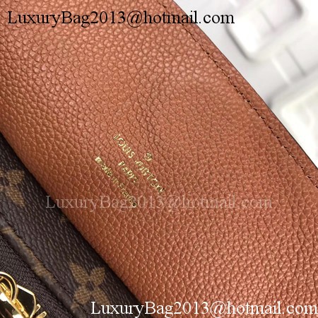 Louis Vuitton Monogram Canvas MANHATTAN Bag M43482 Brown