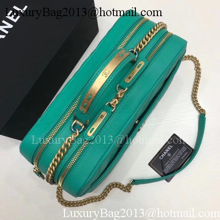 Chanel Shoulder Bag Original Caviar Leather CHA6599 Green