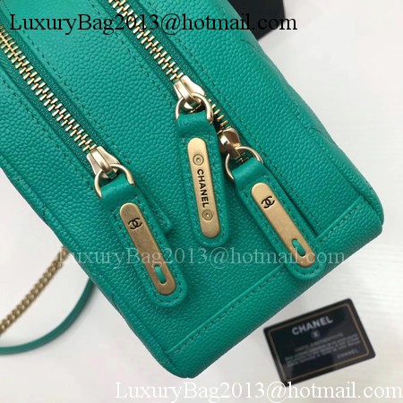 Chanel Shoulder Bag Original Caviar Leather CHA6599 Green