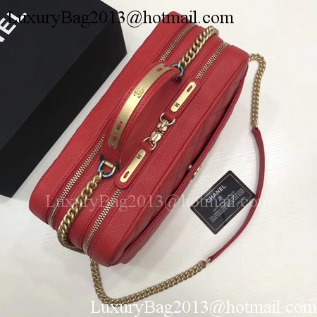 Chanel Shoulder Bag Original Caviar Leather CHA6599 Red