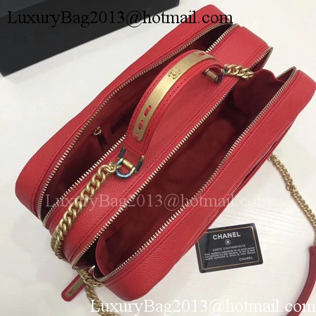 Chanel Shoulder Bag Original Caviar Leather CHA6599 Red