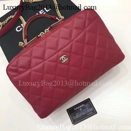 Chanel Shoulder Bag Original Caviar Leather CHA6599 Rose