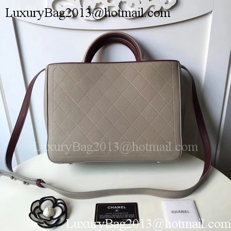 Chanel Tote Bag Original Leather A92293 Grey