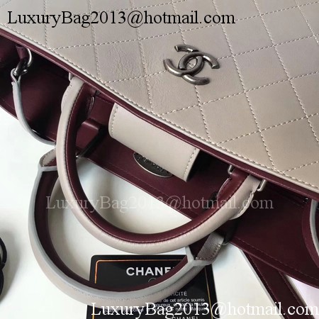 Chanel Tote Bag Original Leather A92293 Grey