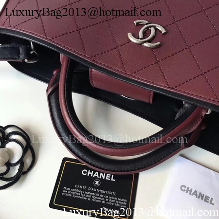 Chanel Tote Bag Original Leather A92293 Wine