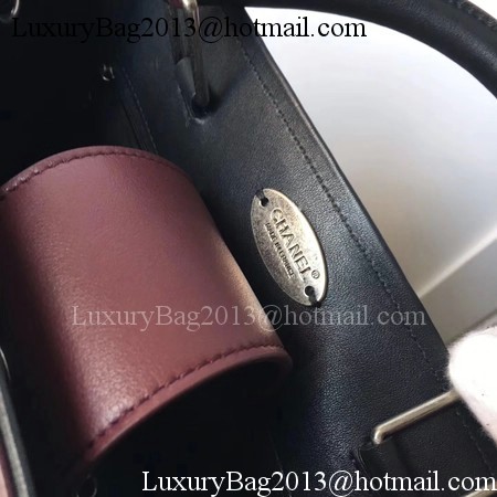 Chanel Tote Bag Original Leather A92293 Wine