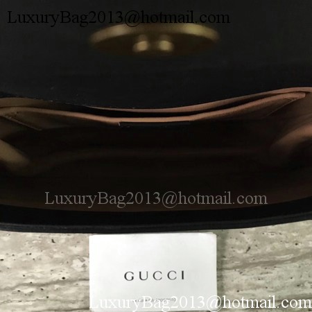 Gucci Broadway Leather mini Bag 453778 Black