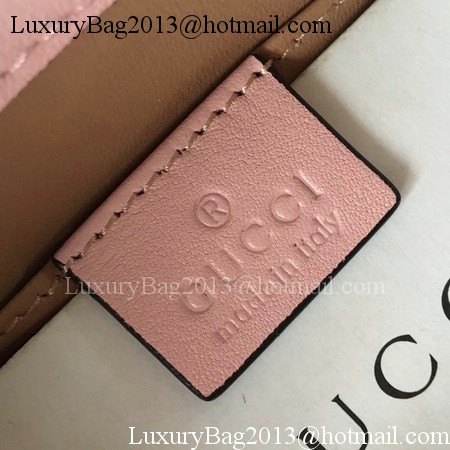 Gucci Broadway Leather mini Bag 453778 Pink