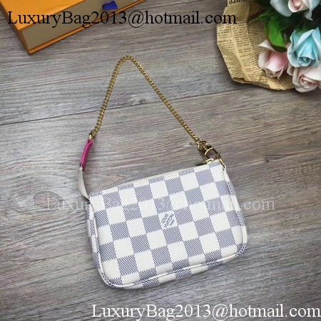 Louis Vuitton Damier Azur Canvas MINI POCHETTE ACCESSOIRES N62200