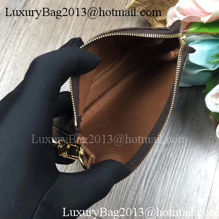 Louis Vuitton Monogram Canvas MINI POCHETTE ACCESSOIRES M62087