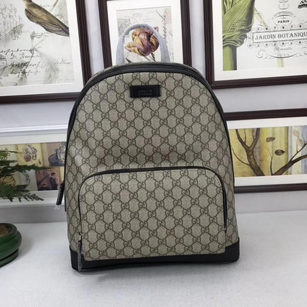 GUCCI GG Supreme Backpack 406370 Black