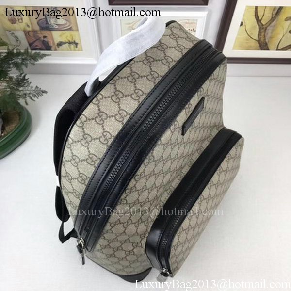 GUCCI GG Supreme Backpack 406370 Black