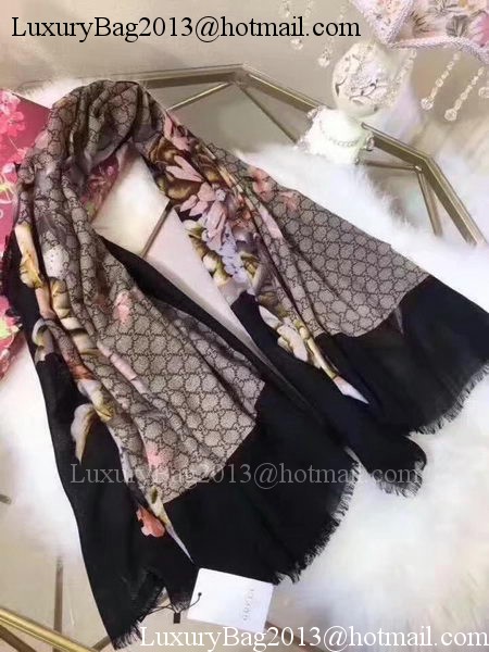 Gucci Cashmere Scarf GG9215B