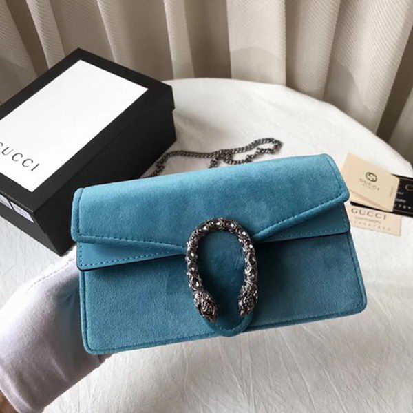 Gucci Dionysus Velvet Super mini Bag 476432 Green