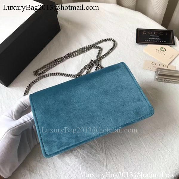 Gucci Dionysus Velvet Super mini Bag 476432 Green