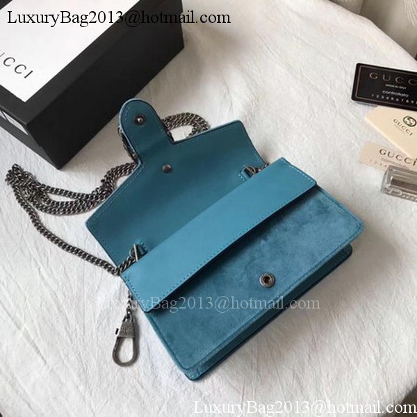 Gucci Dionysus Velvet Super mini Bag 476432 Green