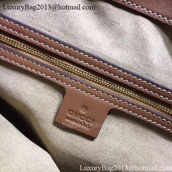 Gucci GG Supreme Tote Bag 429147 Brown