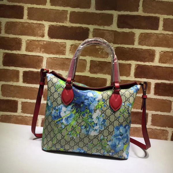 Gucci GG Supreme Tote Bag 429147 Red