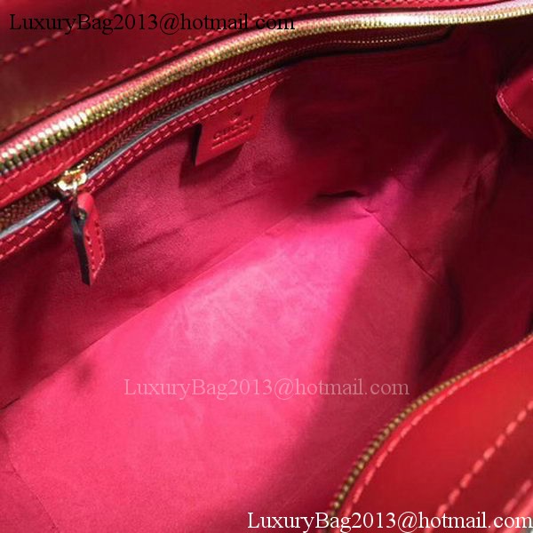 Gucci GG Supreme Tote Bag 432124 Red