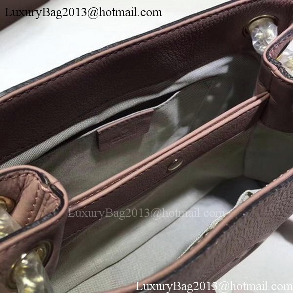 Gucci Soho Small Tote Bag Calfskin Leather 387043 Pink