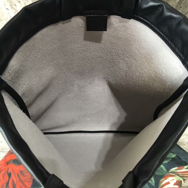 Gucci Scrawl Calfskin Leather Backpack 494053 White