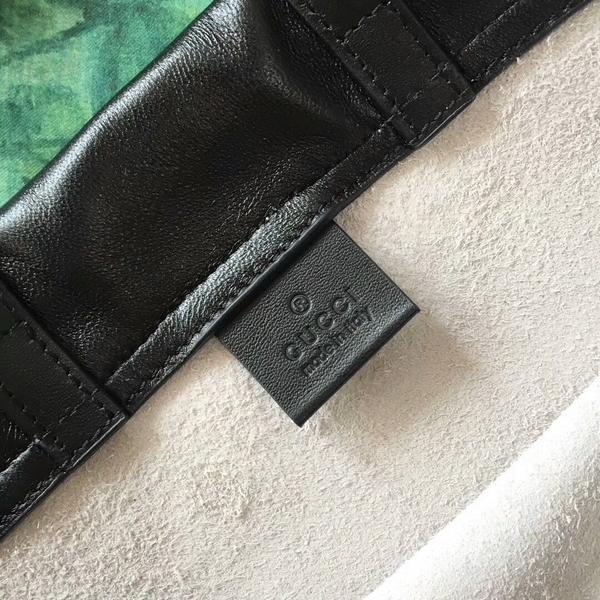 Gucci Scrawl Calfskin Leather Backpack 494053 White