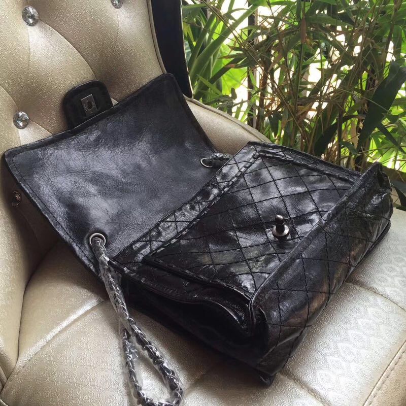 Chanel Classic Calfskin Leather Toto Bag A92880