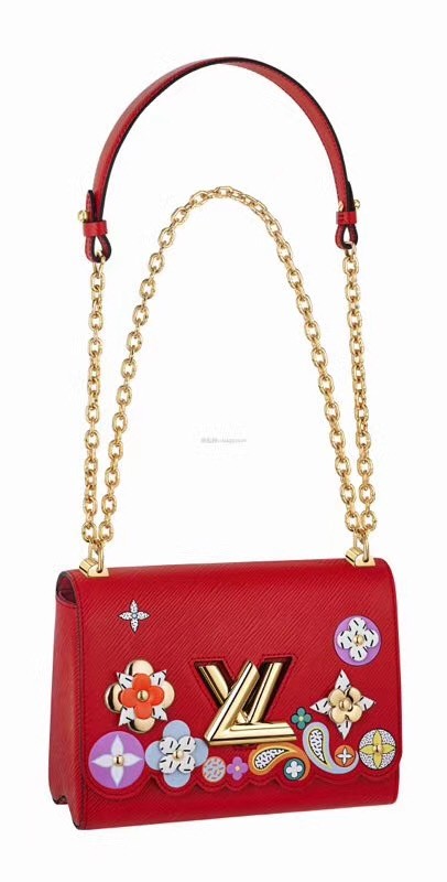 Louis Vuitton Epi Leather TWIST MM M54444 Red