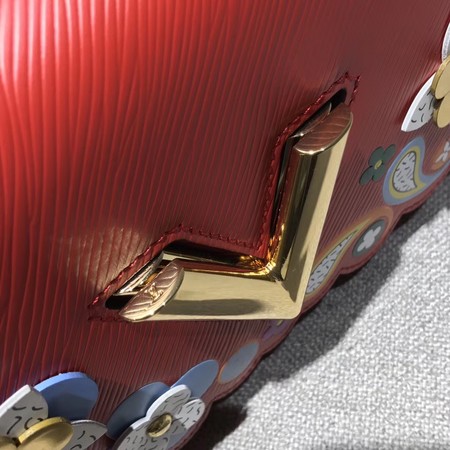 Louis Vuitton Epi Leather TWIST MM M54444 Red