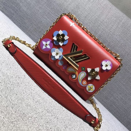 Louis Vuitton Epi Leather TWIST MM M54444 Red