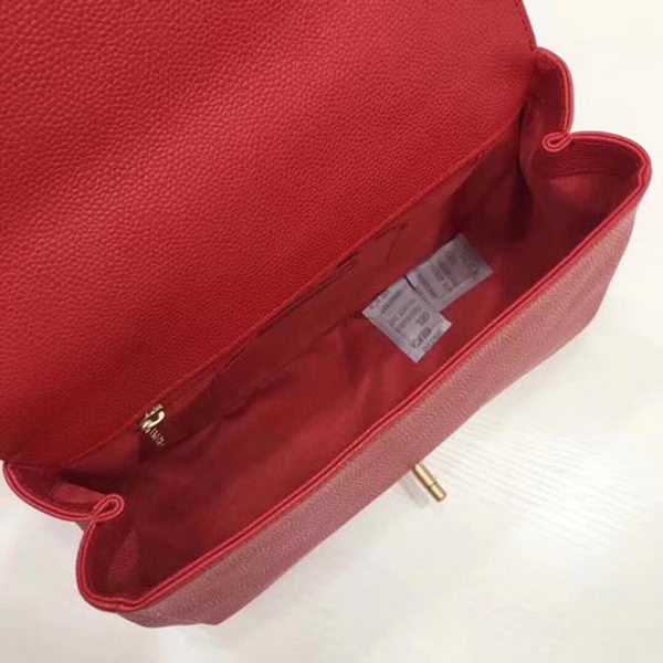 Chanel Classic Top Handle Bag Original Caviar Leather CHA2369 Red